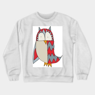 Folk style bird Crewneck Sweatshirt